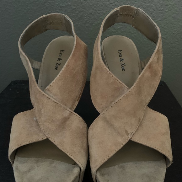 Eva & Zoe suede high heels - Picture 2 of 4